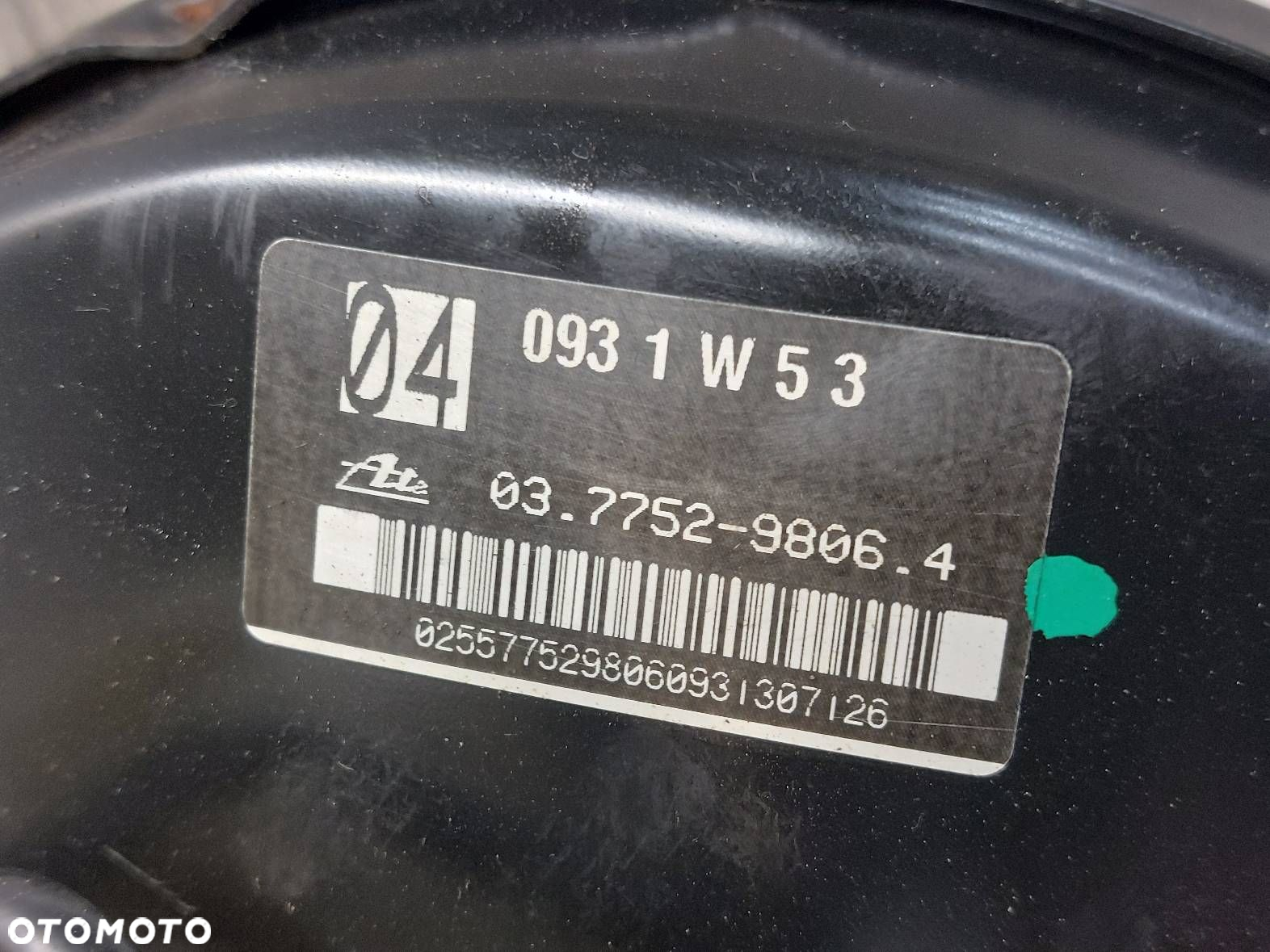 SERWO + POMPA HAMULCOWA AVENSIS T22 2.0 D4D 03.7752-9806.4 0931W53 - 3