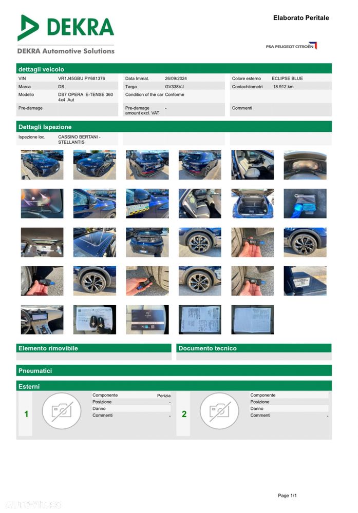 DS Automobiles DS 7 Crossback 1.6 PHeV AWD 360 EAT8 OPERA - 23