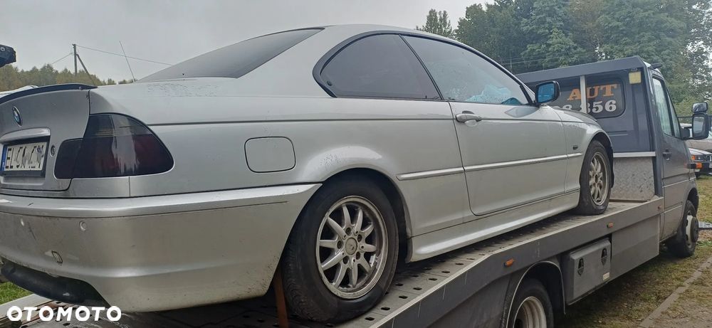 BMW e46 COUPE MPAKIET ZDERZAK tył TITANSILBER - 2