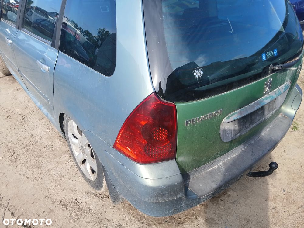 PEUGEOT 307 EZSD KOMBI maska pokrywa silnika klapa bagażnika zderzak lampa reflektor pas przedni - 6