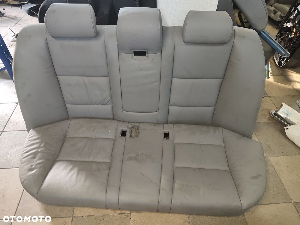 BMW 5 E60 03-07r FOTELE KANAPA SKÓRA BOCZKI EUROPA - 2