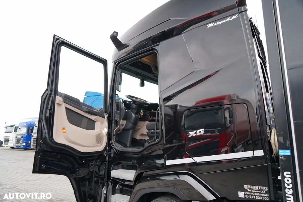 DAF XG 480 / COMBINAȚIE TANDEM / 120 M3 / TRAVERSE / 6x2 / PUNTE RELAXABILĂ / I-PARK COOL / WECON / SAF / 2023 - 26