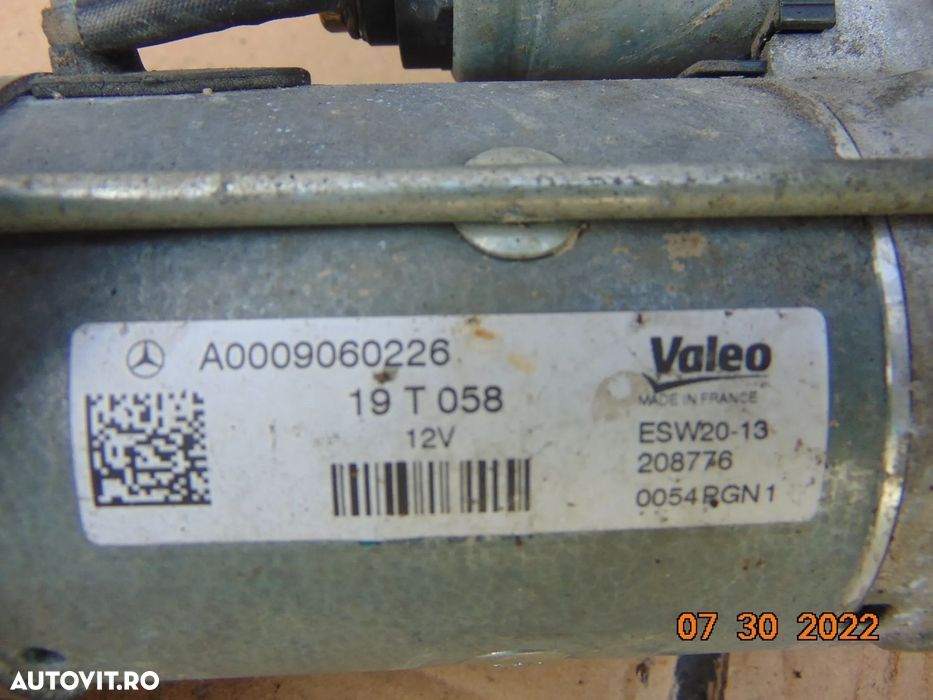Electromotor Mercedes vito 1.6 w447 renault trafic 1.6 opel vivaro nis - 3