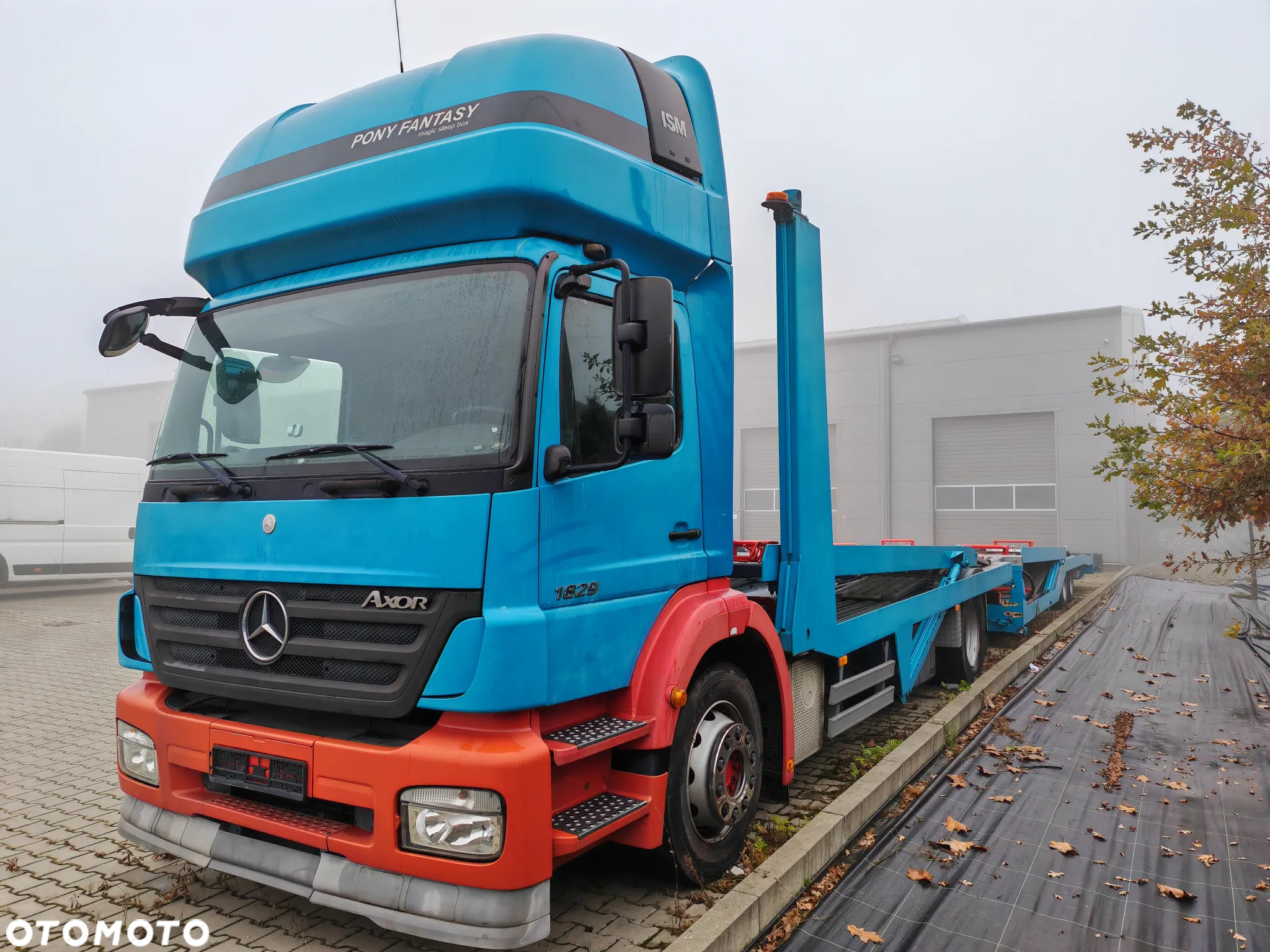 Mercedes-Benz Autotransporter Axor 1829 + Przyczepa Obermann 6 Aut - 2