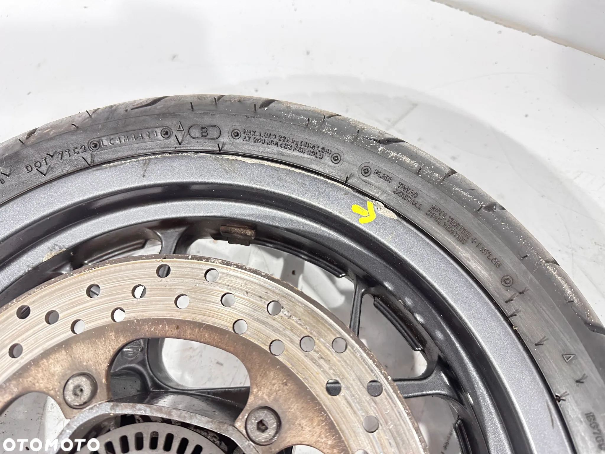 Koło felga przód ABS 120/70/15 Yamaha X-MAX X MAX 125 14-17r. - 9