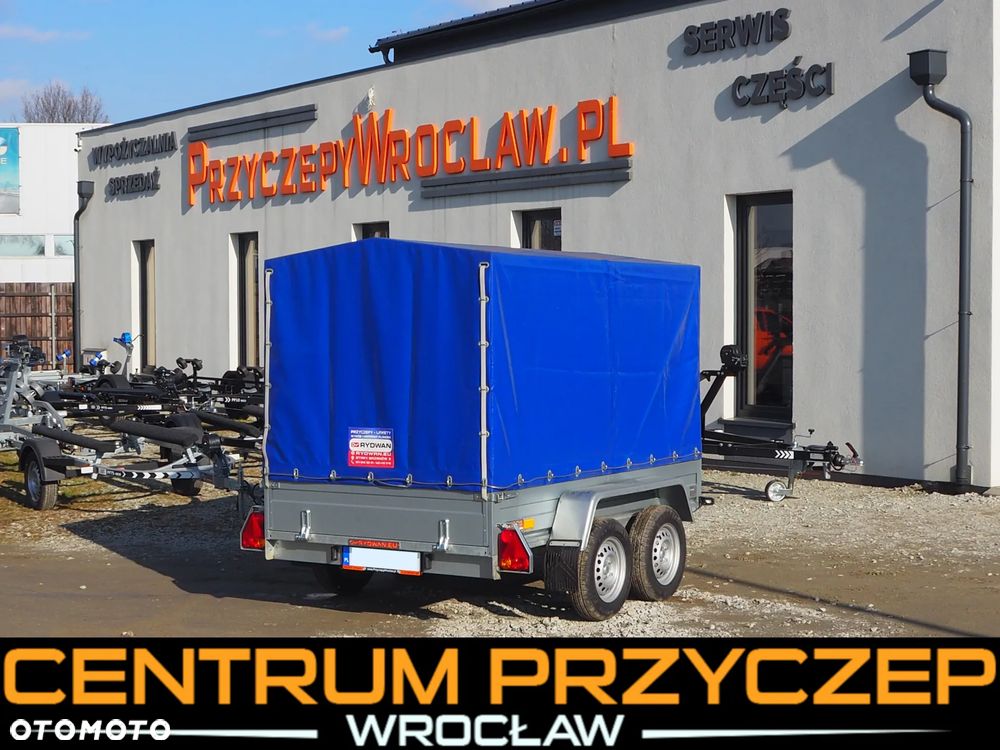 Rydwan EURO C750 / 2 OSIE / BAGAŻOWA / TOWAROWA / Z PLANDEKĄ / BEZ PLANDEKI / DMC: 750 KG - 10