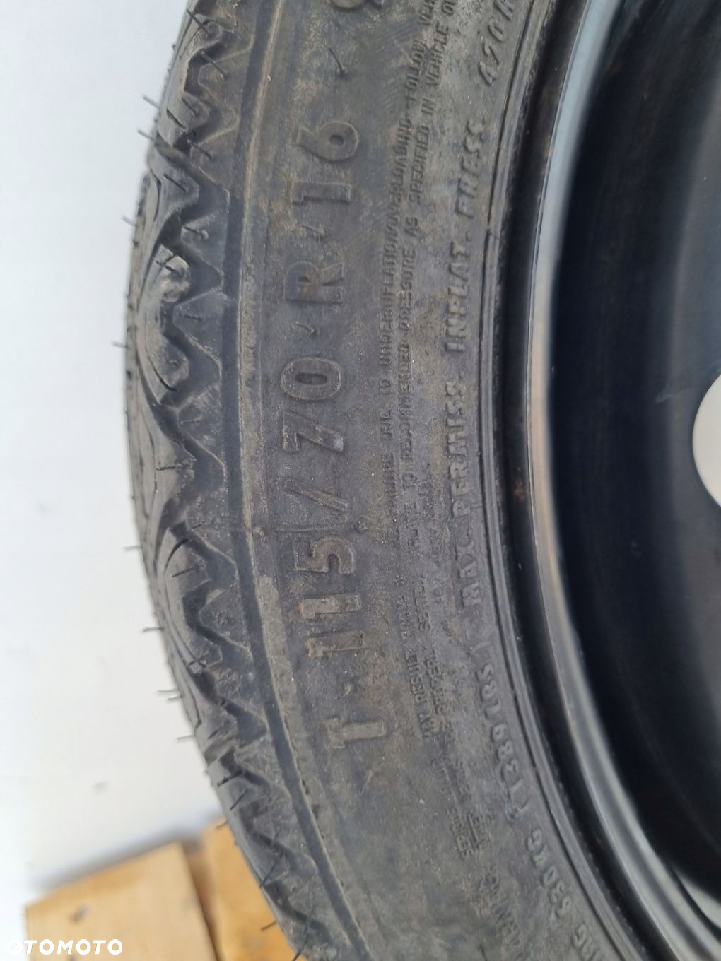 Opel Vectra C Astra H KOŁO DOJAZDOWE dojazdówka 115/70 R16 5x110 2160132 - 6