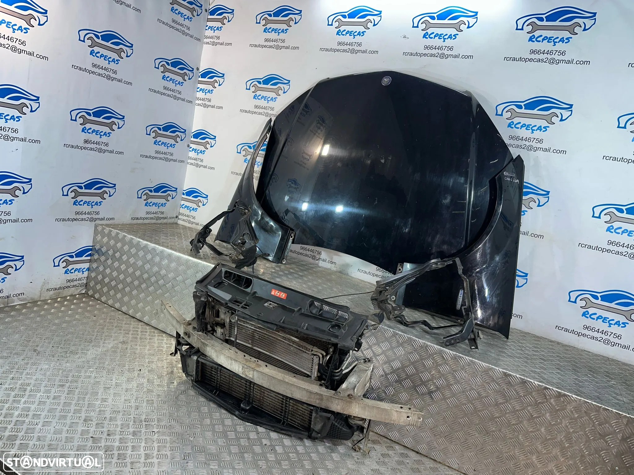 .Frente Completa Mercedes Benz Classe C W204 Sport Diesel 2006 - 2011 - 7