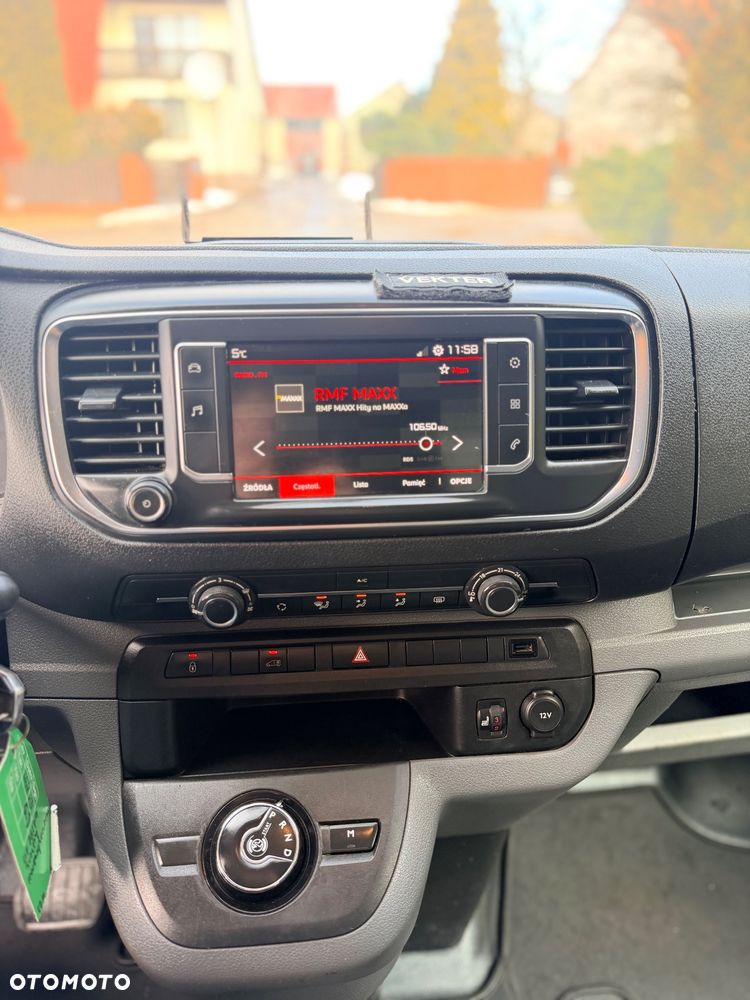 Citroën Jumpy /2.0,180hk/S&S/L3/Automat/ F1/SPROWADZONY /Pilot/Mobilny Mechanik/1 WŁ/FV23%/3-OS /6-DRZWI/SERWISOWANY/VW/FORD/OPEL/CITROEN - 16