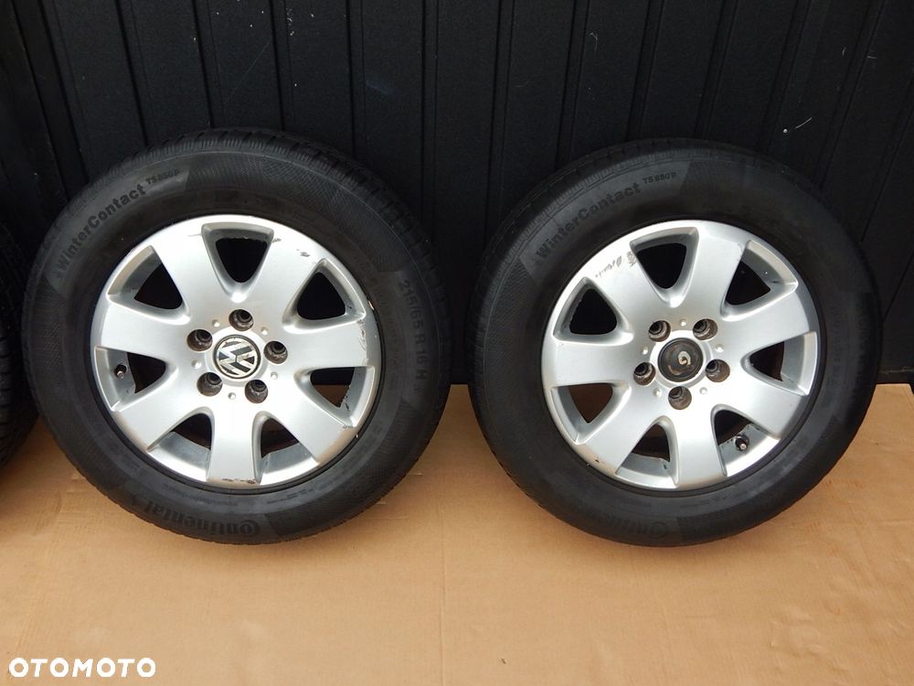 vw t5 koła alufelgi felgi opony r16 215/65 7h0601025a bieżnik 7.25 5.90 - 3