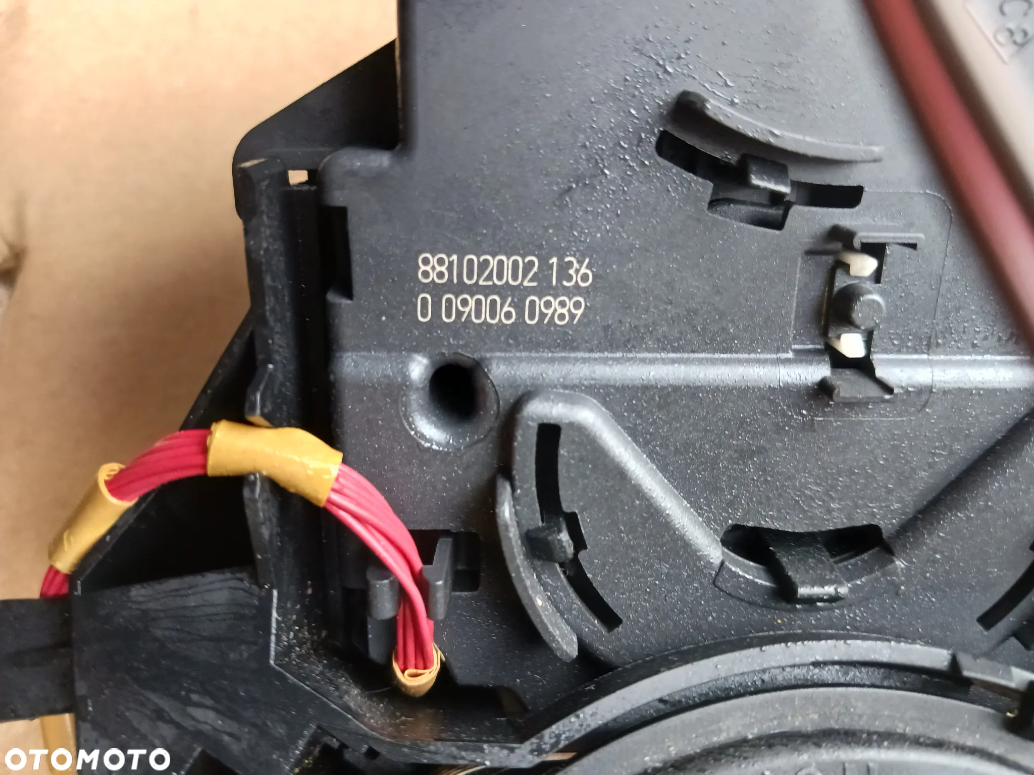 Manetki Renault CLIO III 3 Modus przełącznik zespolony taśma airbag zwijak poduszki 88103003136  8200245449  8200243508-C - 3