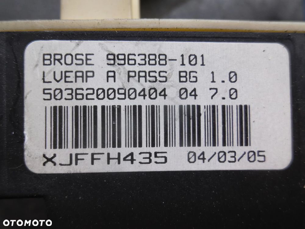 CITROEN C4 I SILNIK SZYBY PRZÓD PRAWY 996388-101 EUROPA - 2
