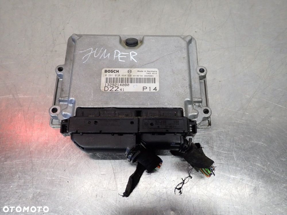 KOMPUTER SILNIKA CITROEN JUMPER   0281010484 1329214080 - 1