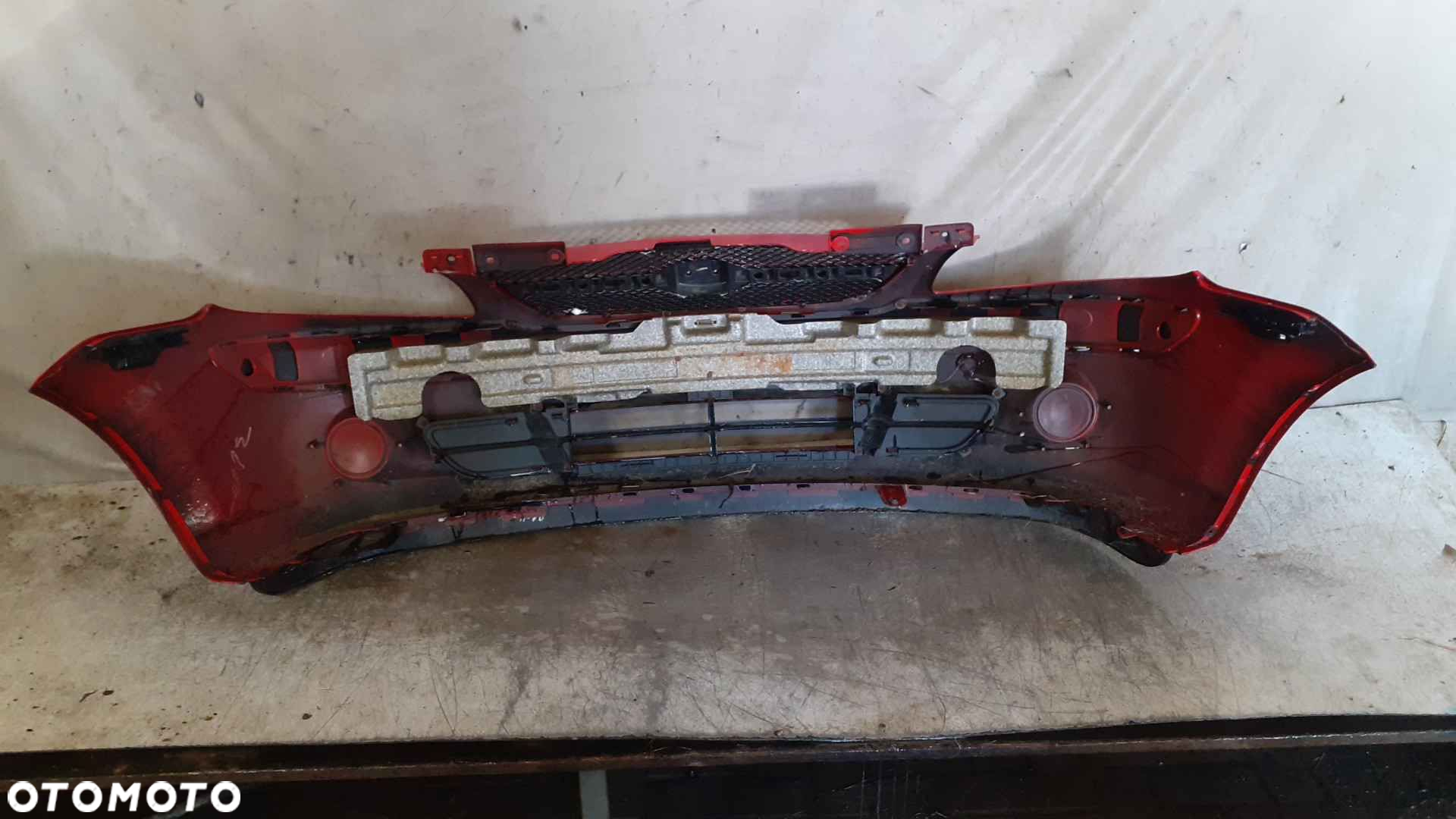 ^ ZDERZAK PRZÓD PRZEDNI HYUNDAI GETZ LIFT FL HL CZERWONY - 4