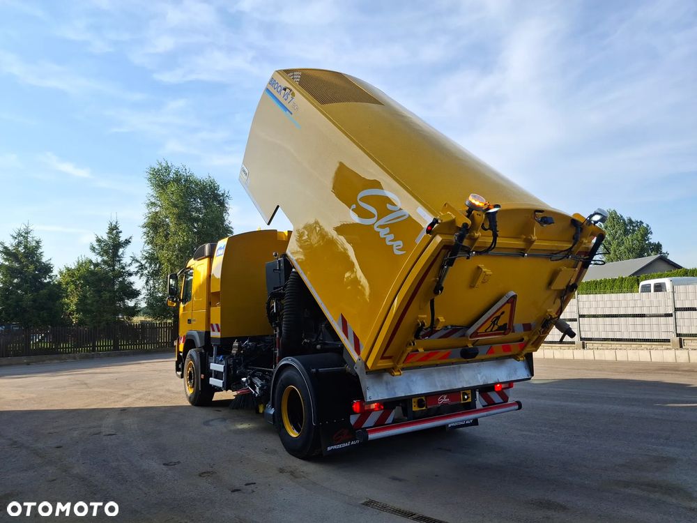 Volvo FMX 420 Zamiatarka BROCK VS 7 TECH Euro 6 PM2.5/10 Karcher 100 BAR Listwy Ciśnieniowe Mycie Asfaltu W Szerokim Zakresie Szczotki L/R 2145 MTH Kamery 360 2021R Dodatkowy Zbiornik Wody Webasto - 9