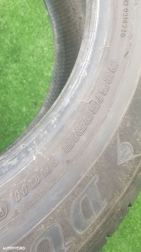 Anvelope 2x225 60 18 Dunlop dot 20 mm 6.3 - 4