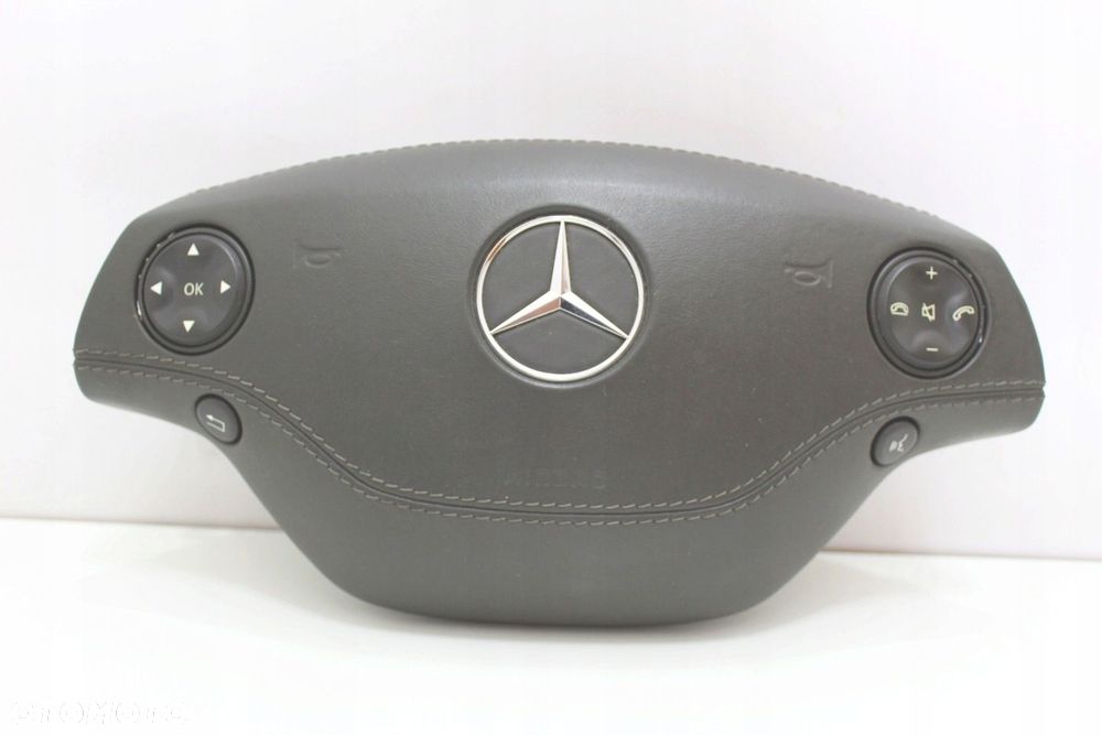 Airbag poduszka kierowcy skóra multifunkcja jak nowa Mercedes W221 CL W216 - 8