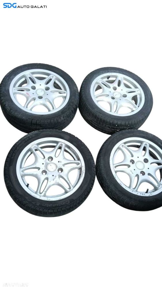 Set 4 Jante Roti Aliaj 145 65 R15 si 175 55 R15 Smart Fortwo 1998 - 2006 [M8968] - 8