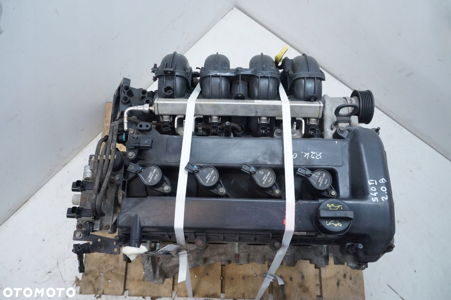 VOLVO C30 S40 II V50 V70 S80 2.0 16V SILNIK KOMPLETNY B4204S3 82K KM WTRYSK - 4