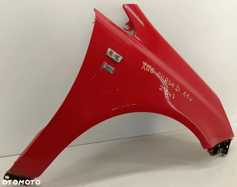 błotnik prawy przedni OPEL CORSA D 06-11 Z547 - 3