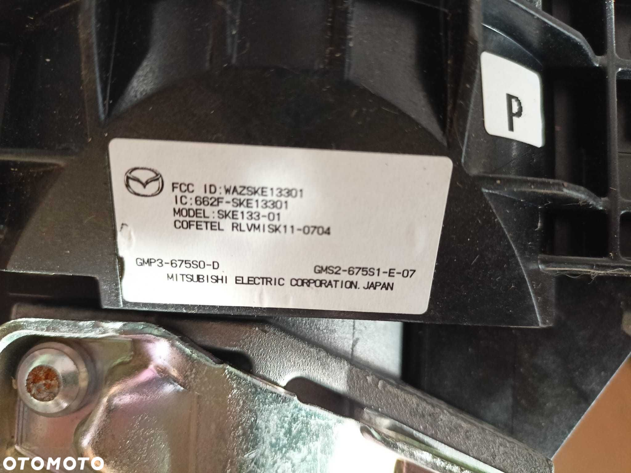 MAZDA CX 9 manetki przy kierownicy przełącznik zespolony kierownicy - 7