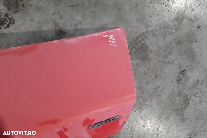 Capota portbagaj Dacia Logan 1 [2004 - 2008] Sedan 1.6 MT (87 hp) - 2