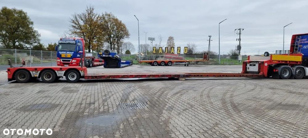 Doll DOLL naczepa 3 osiowa typu tiefbett, odpinany balkon, rozciągana - 14