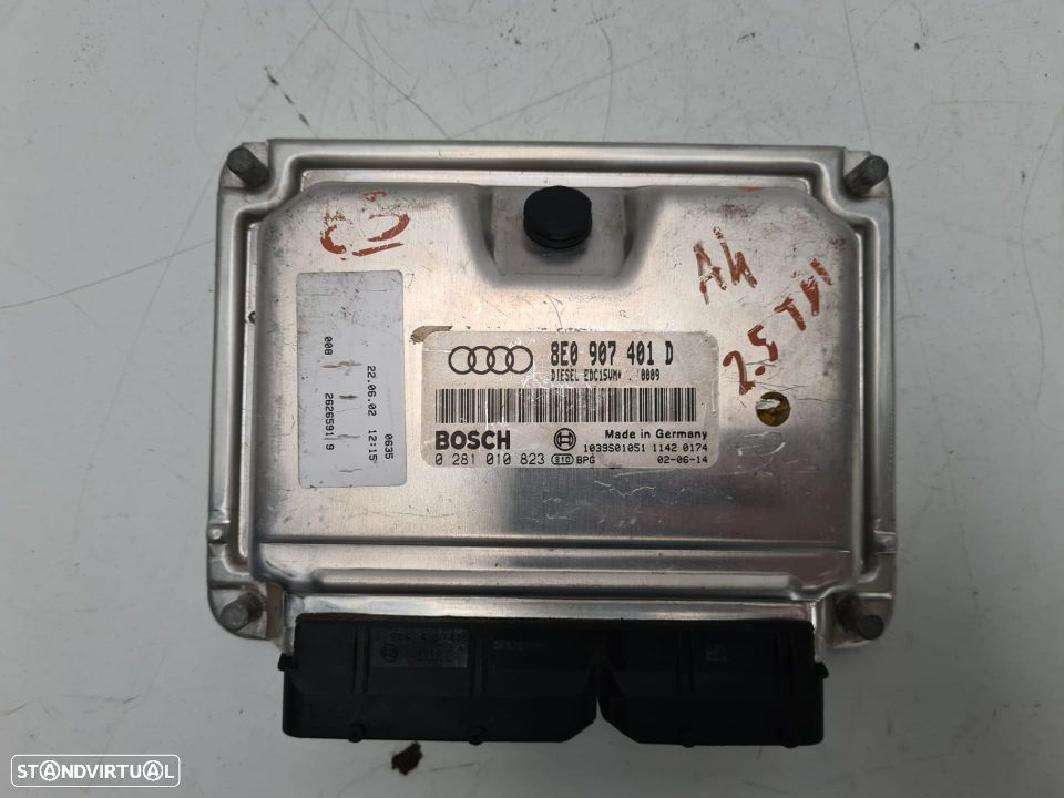 CENTRALINA BOSCH ORIGINAL 8E0907401D 0281010823 AUDI A4 2.5 TDI - 2