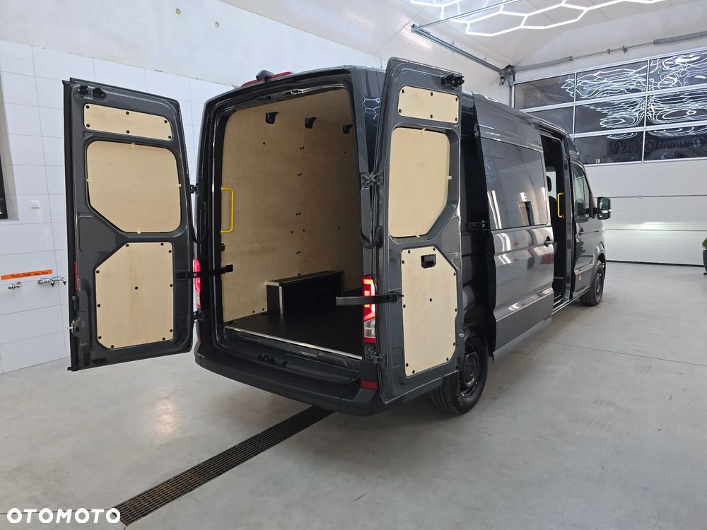 Volkswagen CRAFTER 4 MOTION AUTOMAT-8 Bie TDI 177KM Długi 7-OSOBOWY BOGATA OPCJA WYPOSAŻENIA NAVI KAMERA COFANIA FUL LED LAKIER METALIZOWANY FOTEL KIEROWCY PNEŁMATYCZNY Z MASAZEM SALON PL STAN NOWY NOWY NOWY - 13