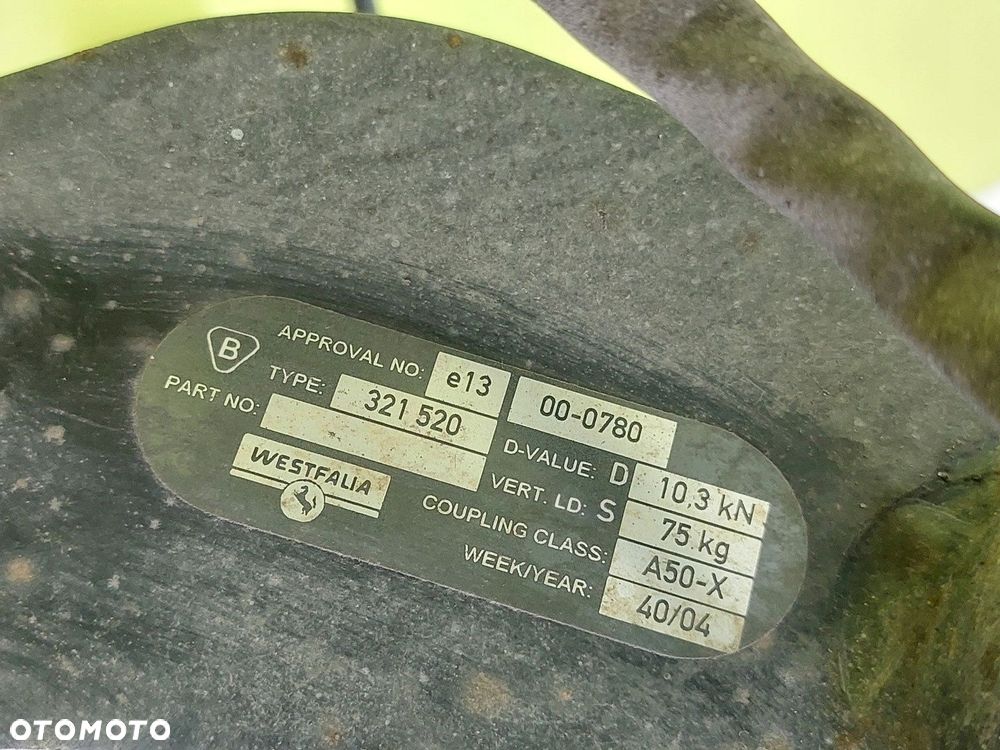 Hak holowniczy VW Passat B5 1996-2005 SEDAN 6 PIN - 6