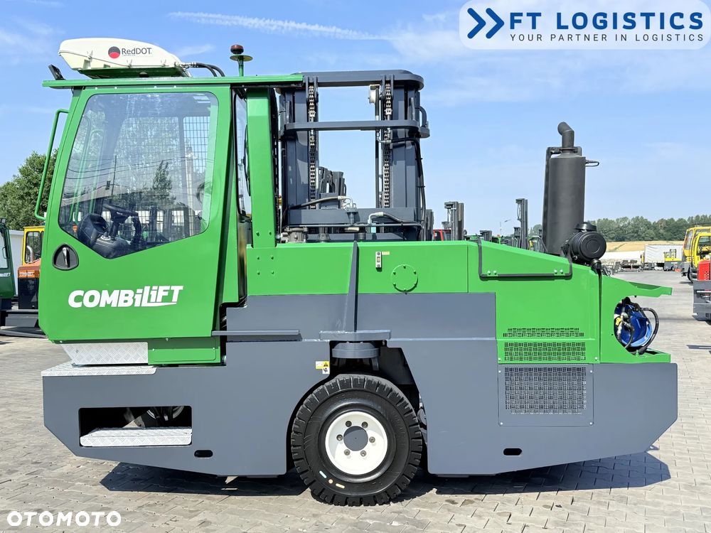 Combilift WÓZEK CZTEROKIERUNKOWY - WIELOKIERUNKOWY | COMBILIFT C5000SL | GAS | TRIPLEX 5500 MM | POZYCJONER WIDEŁ | WOLNY SKOK | NOWE OPONY | OGRZEWANIE + KLIMATYZACJA | PO SERWISIE | STAN IDEALNY - 11