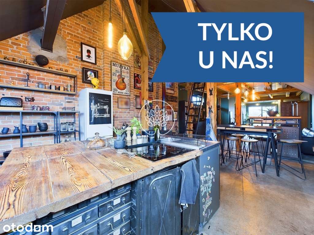 Wyjątkowe mieszkanie z antresolą w kamienicy,