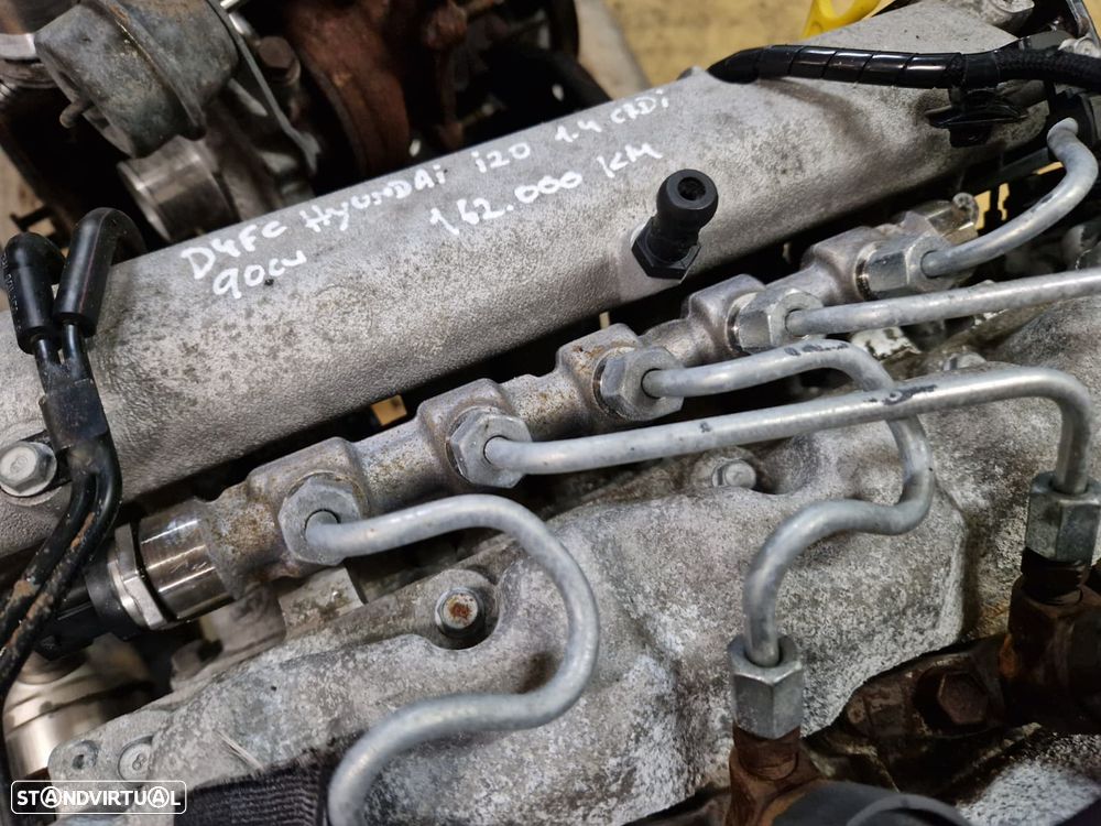 Motor usado D4FC HYUNDAI I20 1.4 CRDI 90CV KIA CEED VENGA - 2