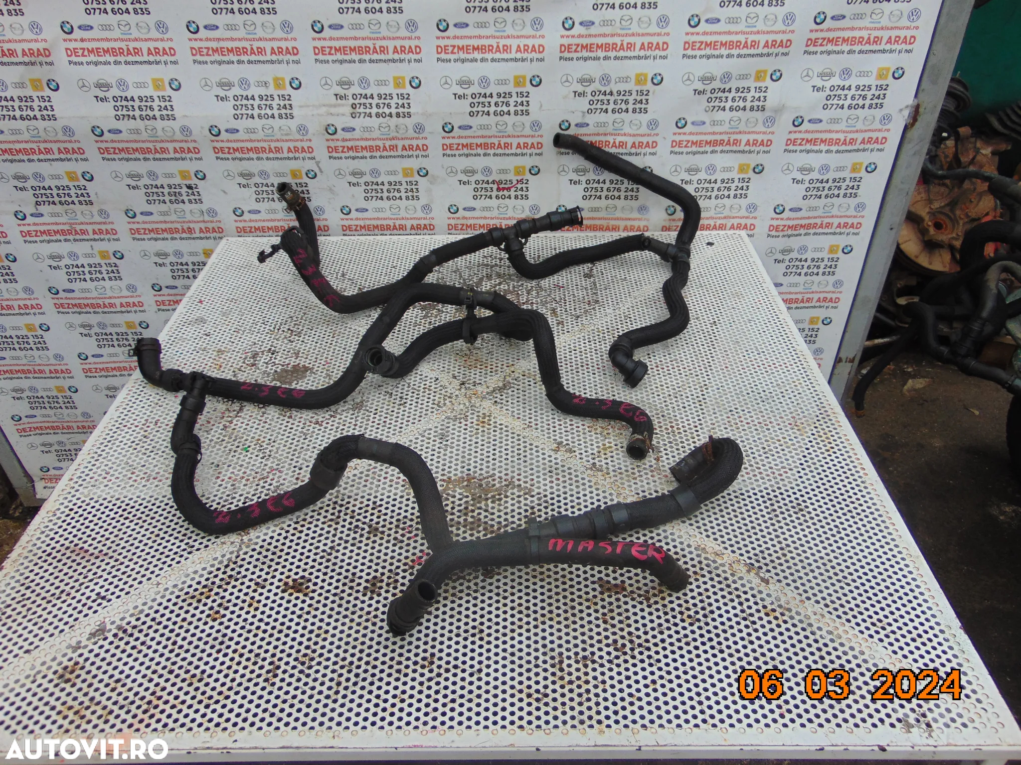 Furtun apa Renault Master 2.3 opel movano nissan nv400 furtune racire apa euro 5 ruto 6 - 2