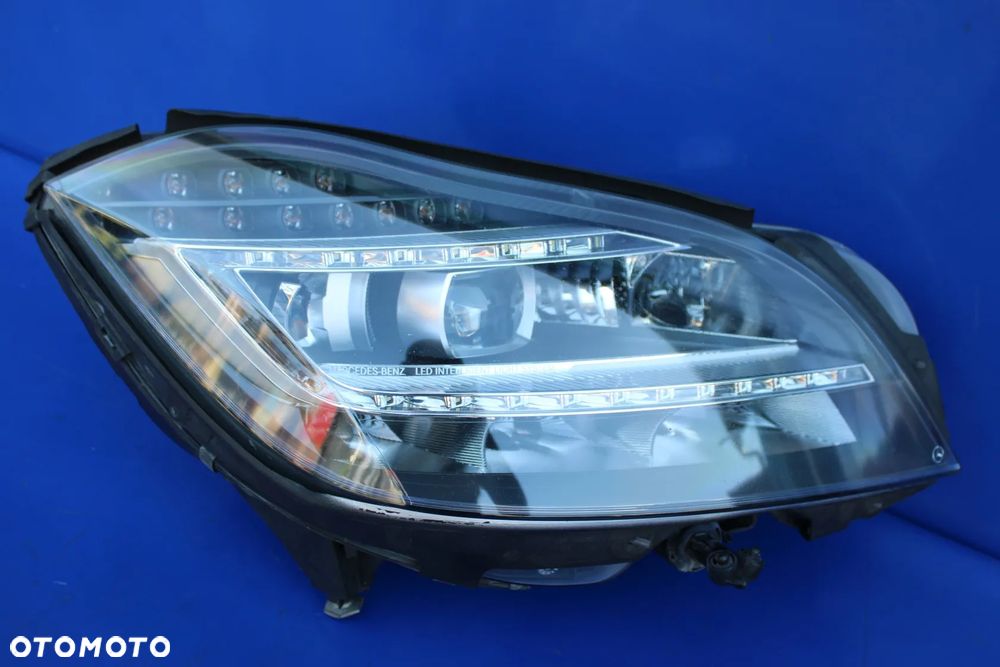 Reflektor prawy FULL LED ILS + spryskiwacz lampa prawa Mercedes CLS W218 C218 - 7