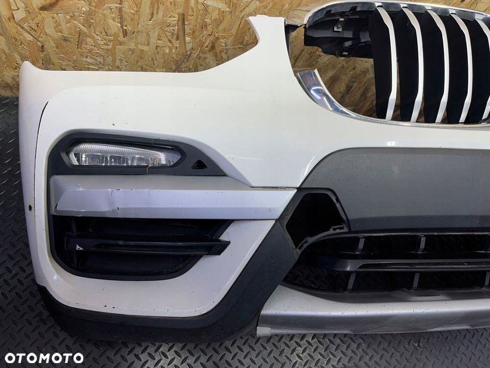 zderzak przedni przÓd bmw x3 g01 alpineweiss a300 - 5