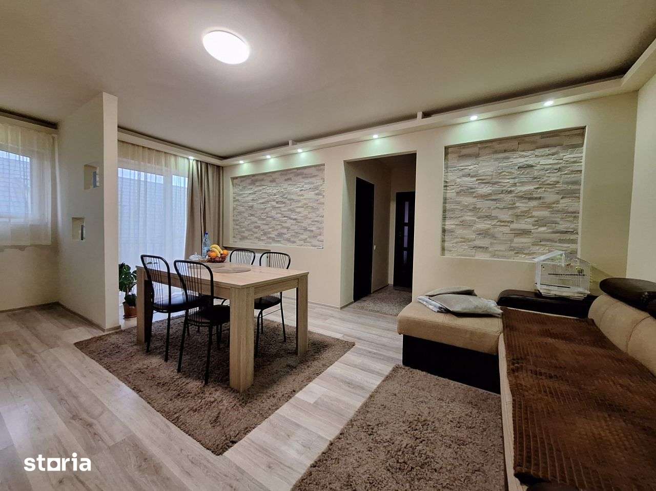 Apartament cu 3 camere, 58,5 mp, 2 balcoane, zona Tineretului — fotografia 1