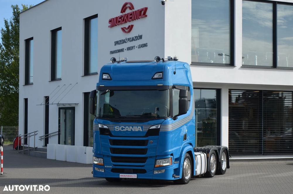 Scania R 500 / 6x2/4 PUSHER / FULL AIR / SKÓRA / LED / ACC / NAVI / ALUSY / 7236 - 1