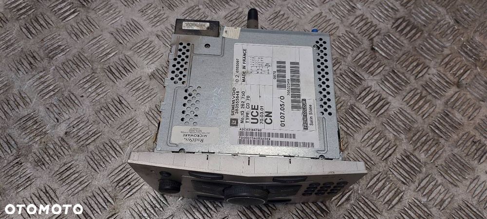 RADIO ODTWARZACZ + RAMKA OPEL ASTRA H 13262750 - 3