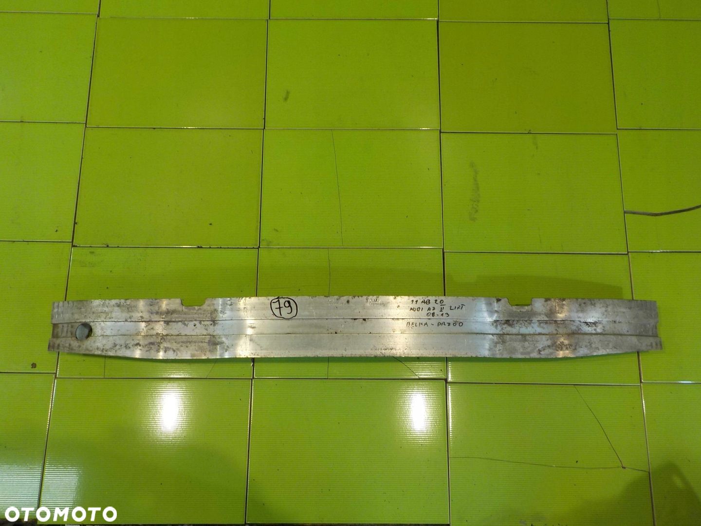 AUDI A3 8P II LIFT 10r belka zderzaka przod - 1
