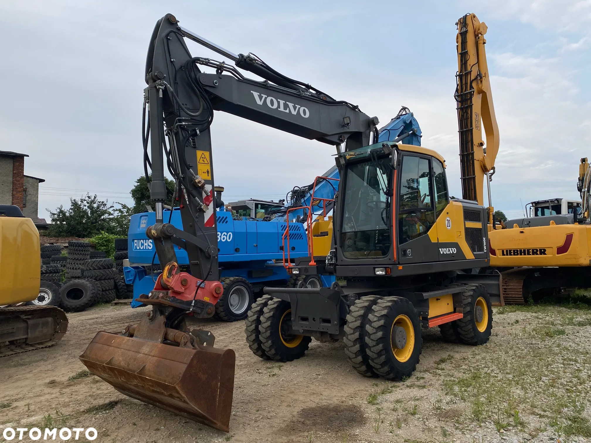 Volvo EW160E, 6400 MTH, 2017 ROK, Z NIEMIEC, PIĘKNY STAN - 2