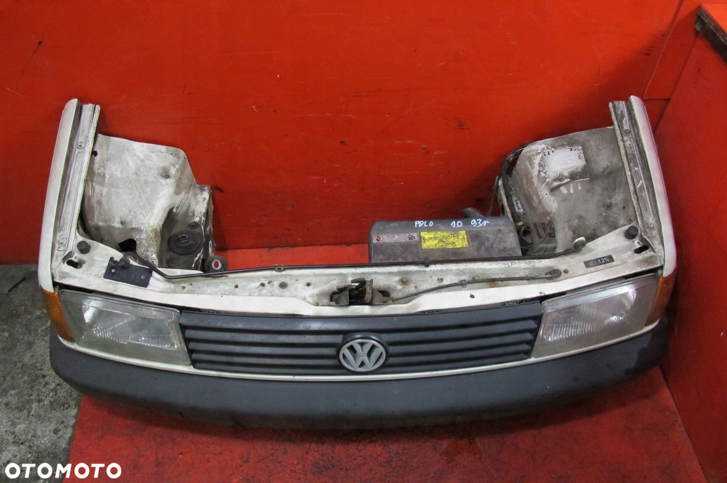 POLO 2 II 86C 90- 1.0 B AAU ZDERZAK PRZÓD LAMPY GRILL PODŁUŻNICA PRAWA LEWA - 11