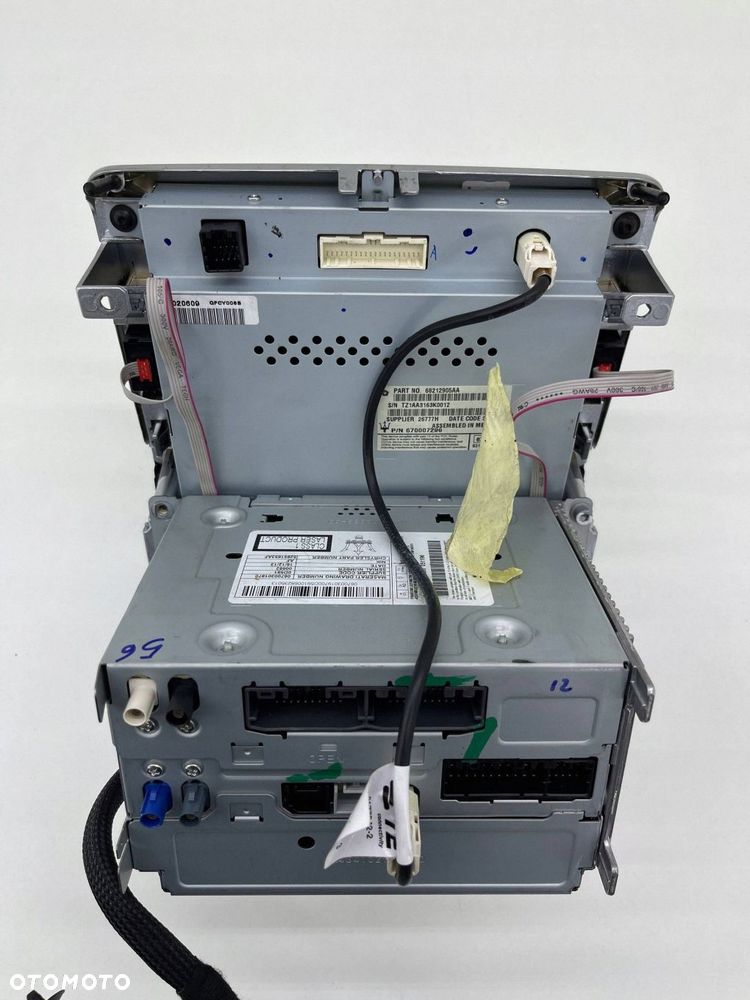 MASERATI QUATTROPORTE VI RADIO EKRAN WYŚWIETLACZ NAWIGACJI 670007290 - 12