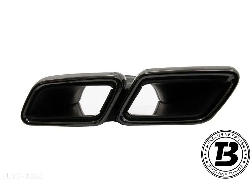Difuzor Bara Spate cu Ornamente compatibil cu Mercedes E Class W213 E63 Design - 11