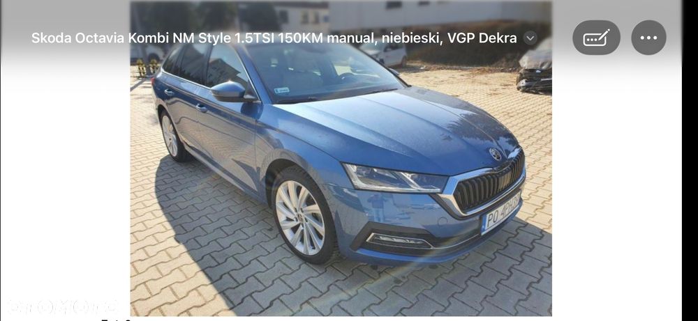 Skoda Octavia 1.5 TSI GPF ACT Style - 1