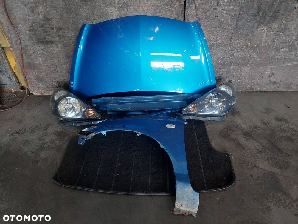 KOMPLETNY PRZÓD MASKA BŁOTNIK LAMPY BELKA HONDA JAZZ II LIFT B520P - 1