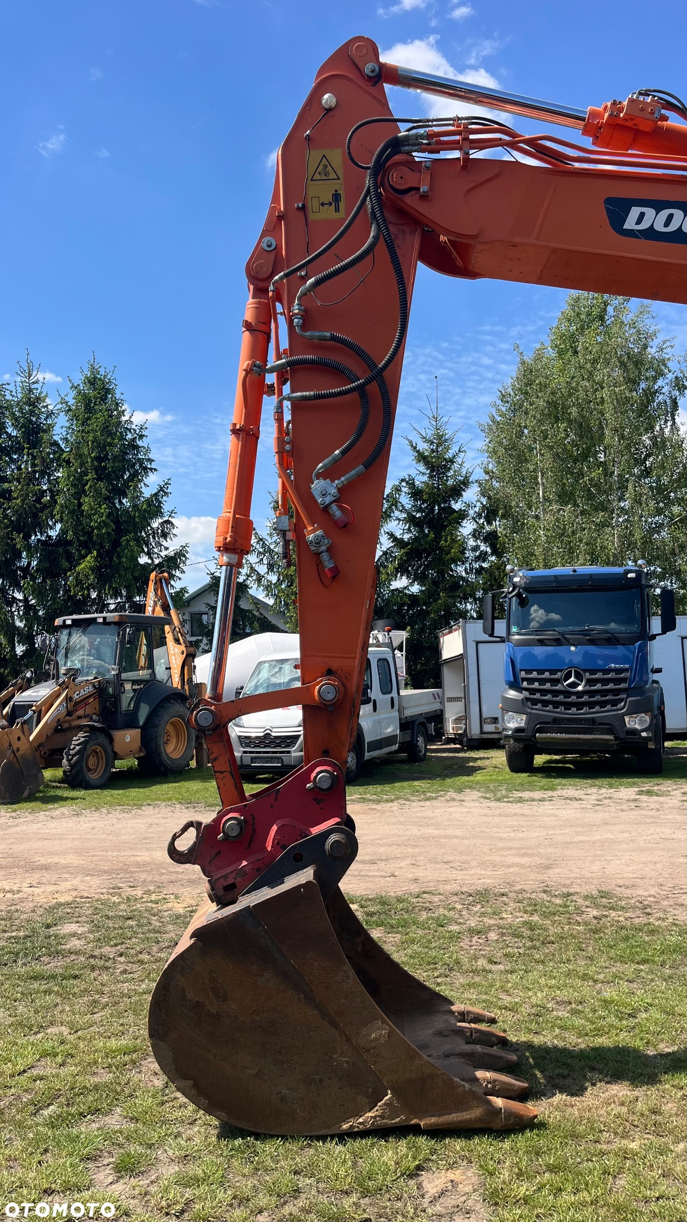 Doosan DX160 W-3 Mth 5800 Koparka Kołowa Łyżka Skarpowa + Do Kopania Sprowadzona Z Niemiec Super Stan - 8