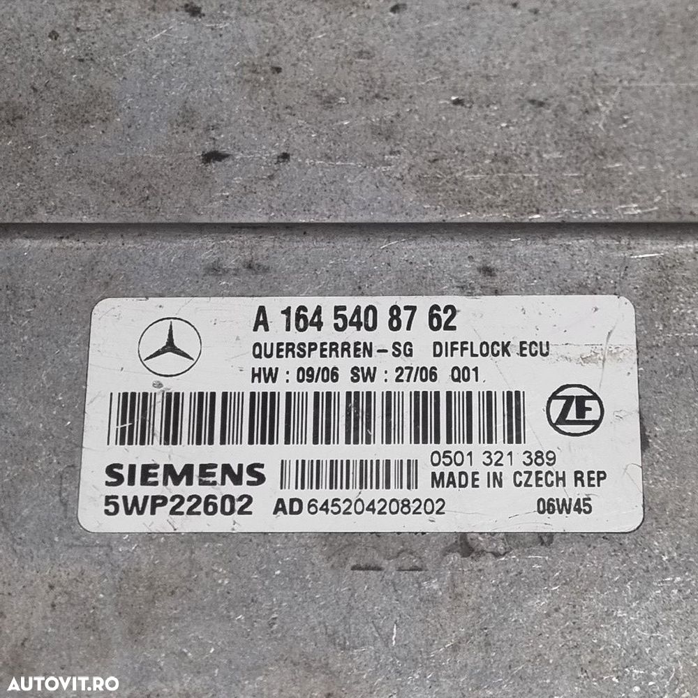 Modul Mercedes GL X164 2006 - 2008 (1266) A1645408762 - 4