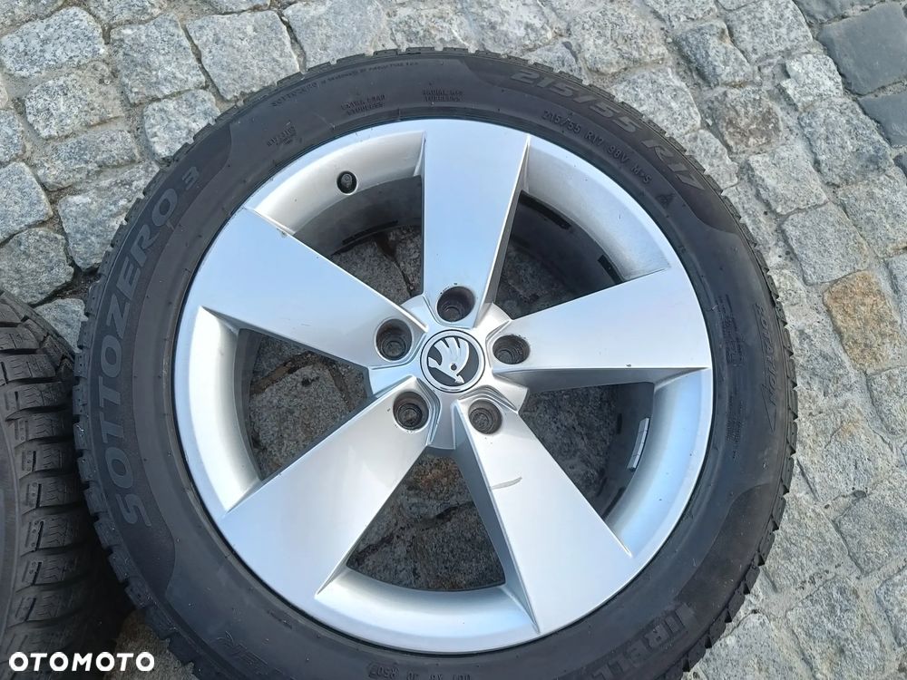 Felgi Aluminiowe 17 Skoda Karoq 5x112 ET45 57A601025F Koła VW Seat Audi - 7