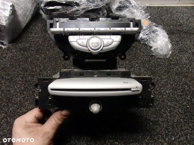 Mini R56 R55 Radio CD Fabryczne Oryginał EUROPA  3455681 AUTO CZĘŚCI BMW - 1